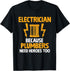 Funny Plumbers Heroe Electrical Worker Lineman Electrician T-Shirt...