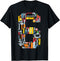 Fun 6th Birthday Construction Themed Building Tools 6 Yr Old T-Shirt...