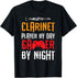 Clarinet Band Player Gamer Nerd Apparel T-Shirt...
