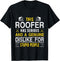 Mens Roofing Anger Issues Thatcher Roof T-Shirt...