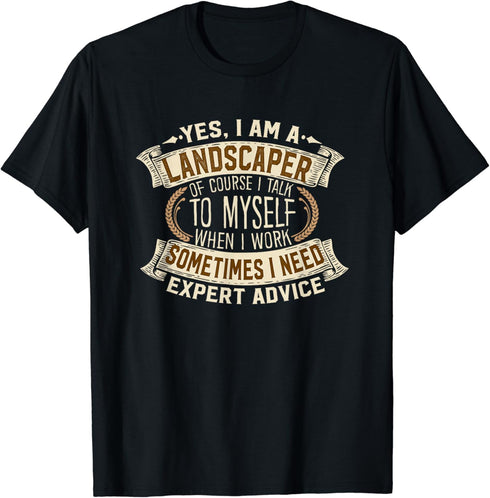 Landscaping I Men Women Outdoor I Funny Landscaper T-Shirt...
