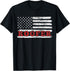 Roofer USA Flag 4th of July Roofing T-Shirt...