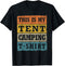 This Is My Tent Camping T-Shirt Retro Camp Outdoors T-Shirt...
