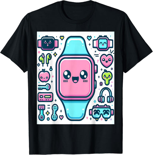 Kawaii Smartwatch Wearable Tech T-Shirt...