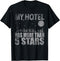 My Hotel Has More Than 5 Stars Bushcraft Outdoor Hiking T-Shirt...