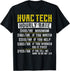 HVAC Technician Hourly Rate Vintage Hvac Funny Novelty Gift T-Shirt...