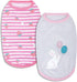 Blueberry Pet Pack of 2 Soft & Comfy Wonderland Striped Cotton Blend Dog T Shirts, Back Length 12", Clothes for Dogs...