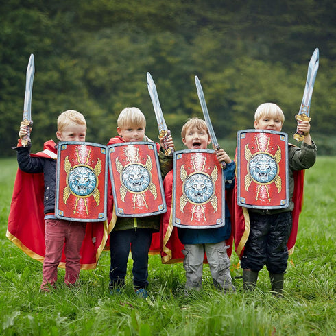 Liontouch - Roman Legionary Scutum Shield - Age 3+ | Historical Foam Toy for Children’s Pretend Play As A Soldier in Ancient Rome | Safe & Durable...