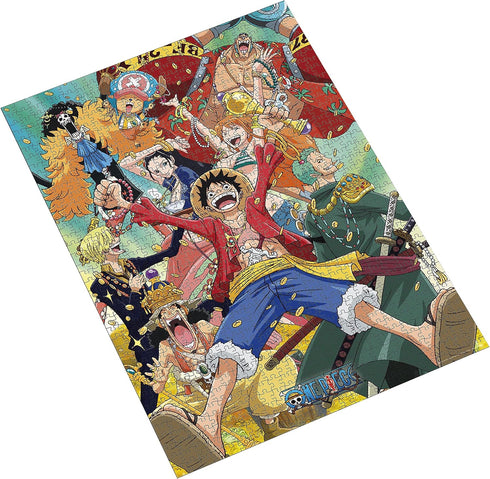 ABYstyle One Piece Straw Hat Crew 1000 pc. Puzzle Featuring Monkey D. Luffy, Nami, Zoro, Chopper, and More Ideal Gift for Anime and Puzzle Enthusi...