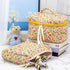 PAZIMIIK Cotton Makeup Bag for Women Large Quilted Travel Cosmetic Case Girls' Make Up Organizer,Little Flower...