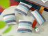 AmHoo Pack of 2 Farmhouse Stripe Check Throw Pillow Covers Set Case Cotton Linen Decorative Pillowcases Cushion Cover for Couch Bench Sofa 20x20In...