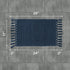 French Connection Nellore Bathroom Rugs, Woven and Beaded Bathroom Mats, Durable Bath Rugs, Thick Bath Mats for Bathroom and Shower Rugs, 17" x 28...