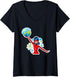 Womens Miraculous Ladybug Action Protect Our Planet V-Neck T-Shirt...