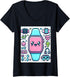 Kawaii Smartwatch Wearable Tech V-Neck T-Shirt...