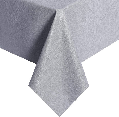 Obstal Vinyl Tablecloth for Picnic Camping Outdoor, 100% Waterproof Oil-Proof Spill-Proof PVC Table Cloth, Wipeable Thick Rectangle Tablecloth Cov...
