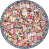 eeBoo: Piece and Love Women March! 500 Piece Round Circle Jigsaw Puzzle, Puzzle for Adults and Families, Glossy, Sturdy Pieces and Minimal Puzzle ...