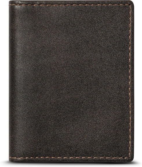 House of Jack Co. Slim Card Wallet | Bifold Credit Card Wallet For Men | Full Grain Cowhide | Minimalist Front Pocket Wallet | Mens Card Holder | ...