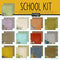 Scrapbook Customs 17604 School Scrapbook Kit...