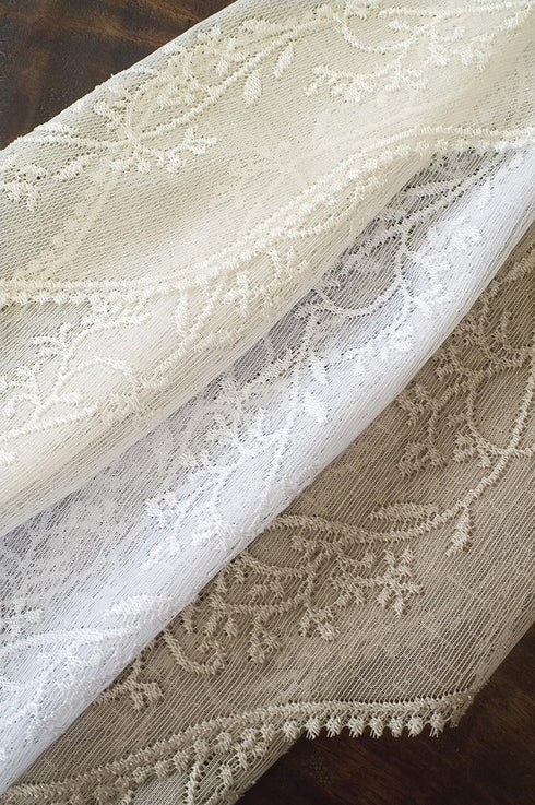 Heritage Lace Sheer Divine Valance, 60 by 16-Inch, Ecru...