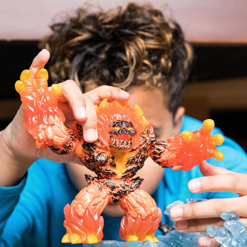 Schleich Eldrador Creatures Mythical Lava Monster - Firey Lava World Posable Lava Smasher Fantasy Action Figure with Posable Arms and Jaw, Highly ...