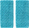 SKL Home Ocean Watercolor Scales Hand Towel, Blue (2-Pack)...