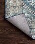 Loloi II Skye Collection SKY-03 Denim/Natural 2'-3" x 3'-9" Accent Rug...