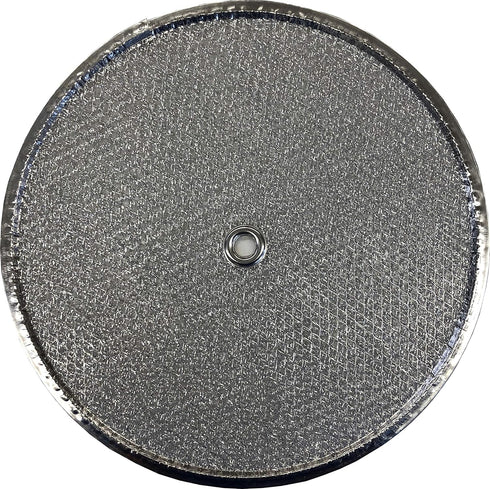 Replacement Filter Compatible with compatible with Broan 99010046, 854; Nautilus 99010046; Nutone12537-000, 23740-900 with grommet hole - Measures 11-1/2 diameter x 3/32 thick