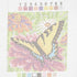 Dimensions 07232 Butterfly and Zinnias Nature Needlepoint Kit, 5" W x 5" H...