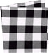 Yourtablecloth Buffalo Plaid 100% Cotton Cloth Checkered Dinner Table Napkins – Vibrant Colors – Soft & Super Absorbent Napkins 20 x 20 Set of 6 B...