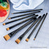 Majestic Royal & Langnickel Flat and Glaze Wash Artist Brush Set, 8-Piece...