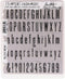 Stampers Anonymous Tim Holtz Cling Rubber Stamp Set, 7 by 8.5-Inch, Tall Text...