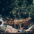 Pure Garden 50-LG1090 Outdoor String Solar Powered Traditional Hanging Lighting with Vintage-Style Bulbs for Patio, Backyard, Garden, Events, Clea...