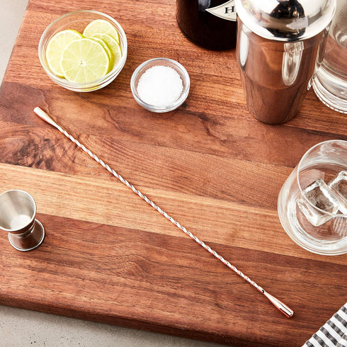 Barfly Cocktail Stirrer, Double End 13 3/16" (33.5 cm), Copper...