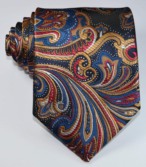 New Classic Men's Paisley Silk Tie Necktie...