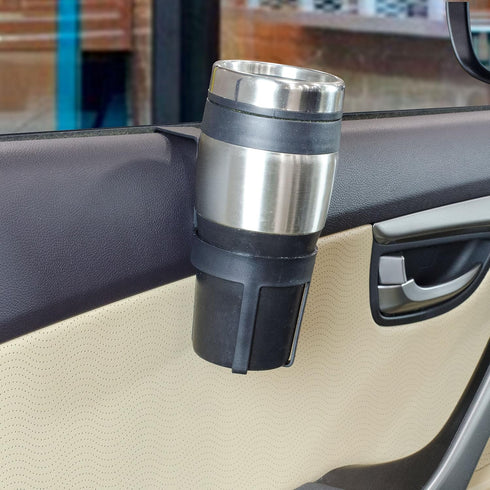 Custom Accessories 92206 Black Small Cup Holder, (Twin Pack)...