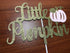 Little Pumpkin Cake Topper Gold Pink Little Pumpkin Baby Shower Cake Topper Decorations Little Pumpkin 1st Birthday Decorations Pink Girl Fall Bab...