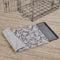 MidWest Homes for Pets Quiet Time Reversible Crate Pan Cover 36' Gray Floral/Fleece...