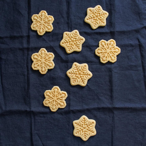 Set of 2 Snowflake cookie cutters (Style 1 and 2), 2 pieces - Bakerlogy...