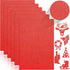24 Sheets Red Glitter Cardstock Paper, A4 Premium Sparkly Paper for Scrapbook, DIY Projects, Party Decoration, Gift Box Wrapping 250GSM/92lb...