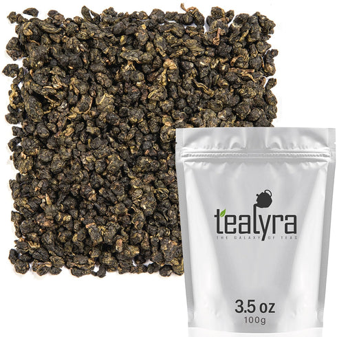 Tealyra - Milk Jin Xuan Oolong - High Mountain Taiwanese Loose Leaf Tea - Great Milky Cream Taste and Aroma - 100g (3.5-ounce)...