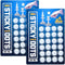 Ner Mitzvah Candle Sticky Dots - Candle Wax Dots - Candle Accessories - 48 Dots...