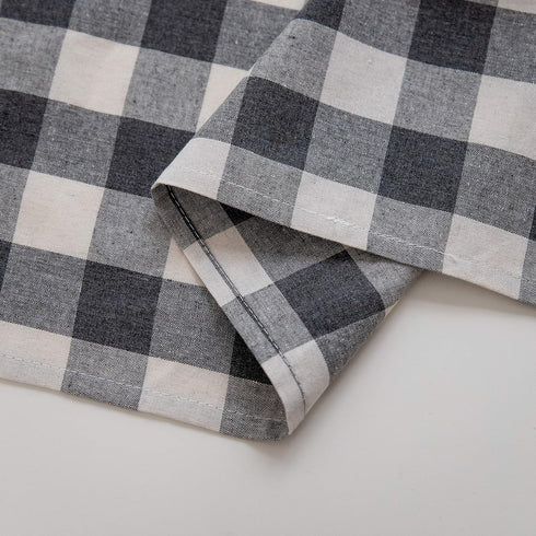 Aquazolax Table Cloths for Rectangle Tables Gray Buffalo Plaid Extra Long Farmhouse Decorative Wrinkle Free Table Covers for 6 Foot Table, 54Wx 10...