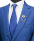 Knighthood Gold Lucky Owl Lapel Pin Badge Coat Suit Collar Accessories Brooch for Men...