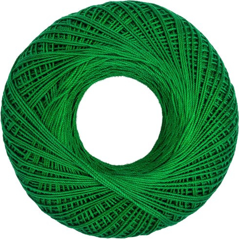 Red Heart Classic Crochet Thread, Myrtle Green, 1050 Foot...
