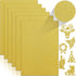 24 Sheets Gold Glitter Cardstock Paper, A4 Premium Sparkly Paper for Scrapbook, DIY Projects, Party Decoration, Gift Box Wrapping 250GSM/92lb...