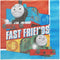 Multicolor Thomas All Aboard Luncheon Napkins ( 6.5" x 6.5" ) - Pack Of 16, Premium Quality & Eye-catching Design - Perfect For Themed Parties & E...