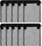 ALEGI 10 pcs Aquarium Filter Media Bags with Zipper, Mesh Reusable Bags for Aquarium Filter Media (6" x 5")...