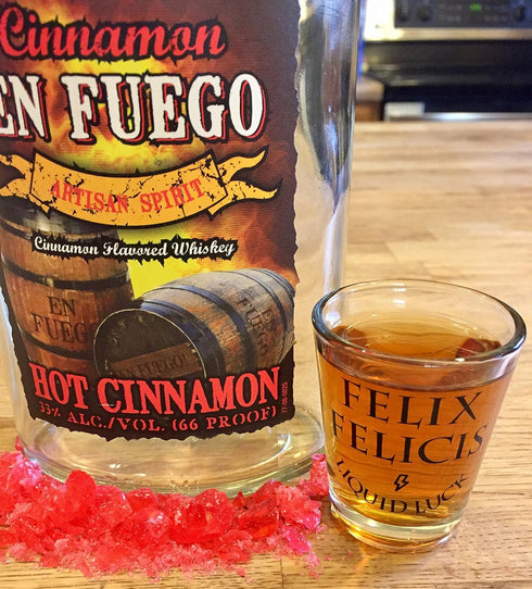 Felix Felicis Shot Glass/Cup-Liquid Luck-Inspired by Harry Potter Barware Gifts for Adults-Cool Shot Glasses for Men/Women-1.75oz...