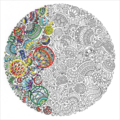 Design Works Crafts 4030 Zenbroidery Kit, Christmas Ornaments, Multicolor......