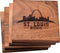 St Louis Coasters, St Louis Skyline Drink Coasters - St Louis Gifts & Souvenirs, Engraved Acacia Wood Coasters with St Louis Skyline Design – St L...